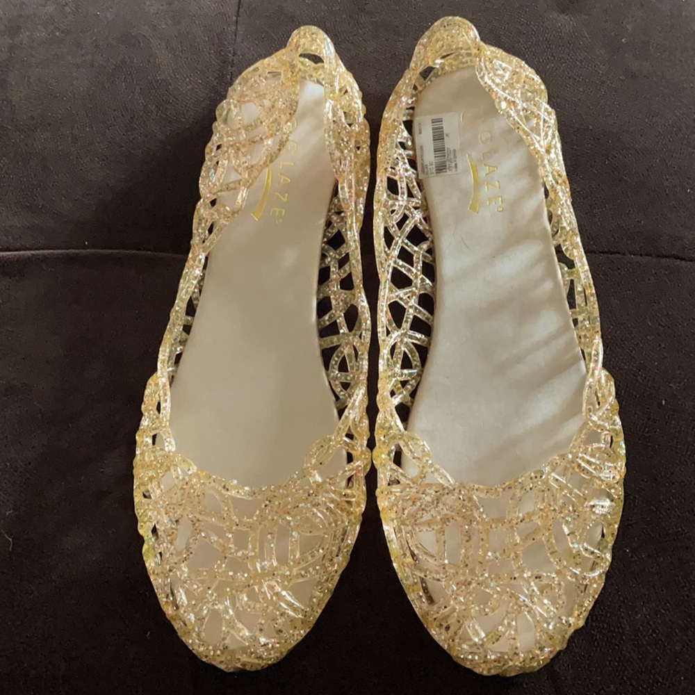 Glitter Gel Flats